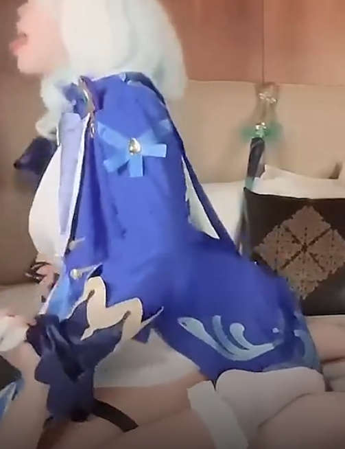劲爆二次元 浵卡ToKar✨ 芙宁娜Cos掰穴鉴赏极品阴户 美妙少女酮体 含茎榨精束缚爆肏 内射粉嫩白虎蜜穴