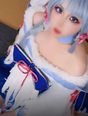专操极品嫩妹大神【鸡教练】COS神里绫华，酥酥的每一寸皮肤 粉嫩的乳头，攻速拉满让小妹妹体验极致的快乐