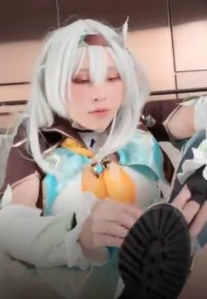 Tokar 浵卡 - 萤火虫崩坏星轨大胆展示淫荡酮体 开腿欣赏美乳嫩穴 肉棒强劲后入操逼