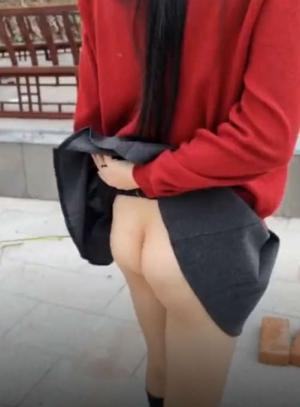 【saosao】戴眼镜的骚货户外达人， 户外露出野战，户外自慰，口交 7